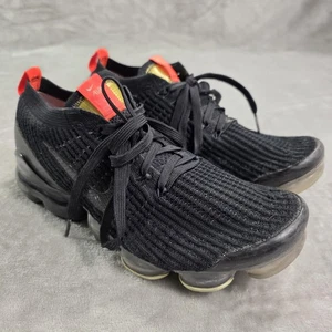 Nike Air VaporMax Flyknit 3 Zapatos para Hombres Talla 8.5 Negro Rojo Correr AJ6900-023 - Imagen 1 de 20