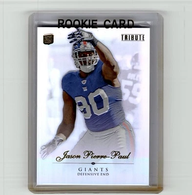 2010 Topps Tribute #28 Jason Pierre-Paul - Image 1 of 2