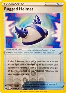 Rugged Helmet Chilling Reign Pokémon TCG 152/198 Reverse Holo Uncommon ࿊ - Picture 1 of 2