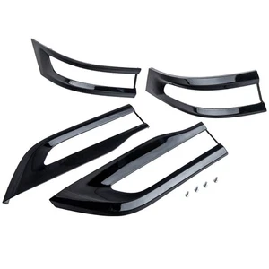 Gloss Tail Light Lamp Cover Trim Bezel For Jeep Grand Cherokee 2014-2020 New - Foto 1 di 6