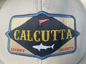 NEW Calcutta Secret Society Staunch Outfitters Shark Ocean Mesh Truckers Cap Hat - Picture 1 of 10