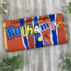 Fulham FC Chocolate Bar - I Love You More Than - Picture 1 of 6