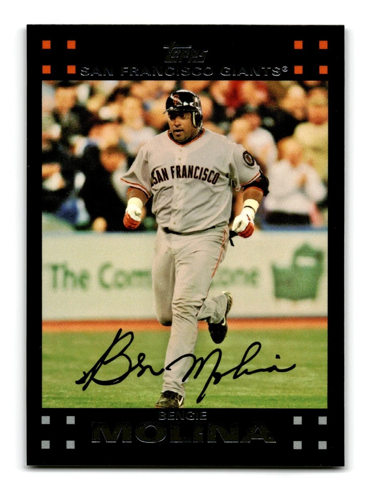 Bengie Molina 2007 Topps #342 San Francisco Giants Mint - Image 1 of 2