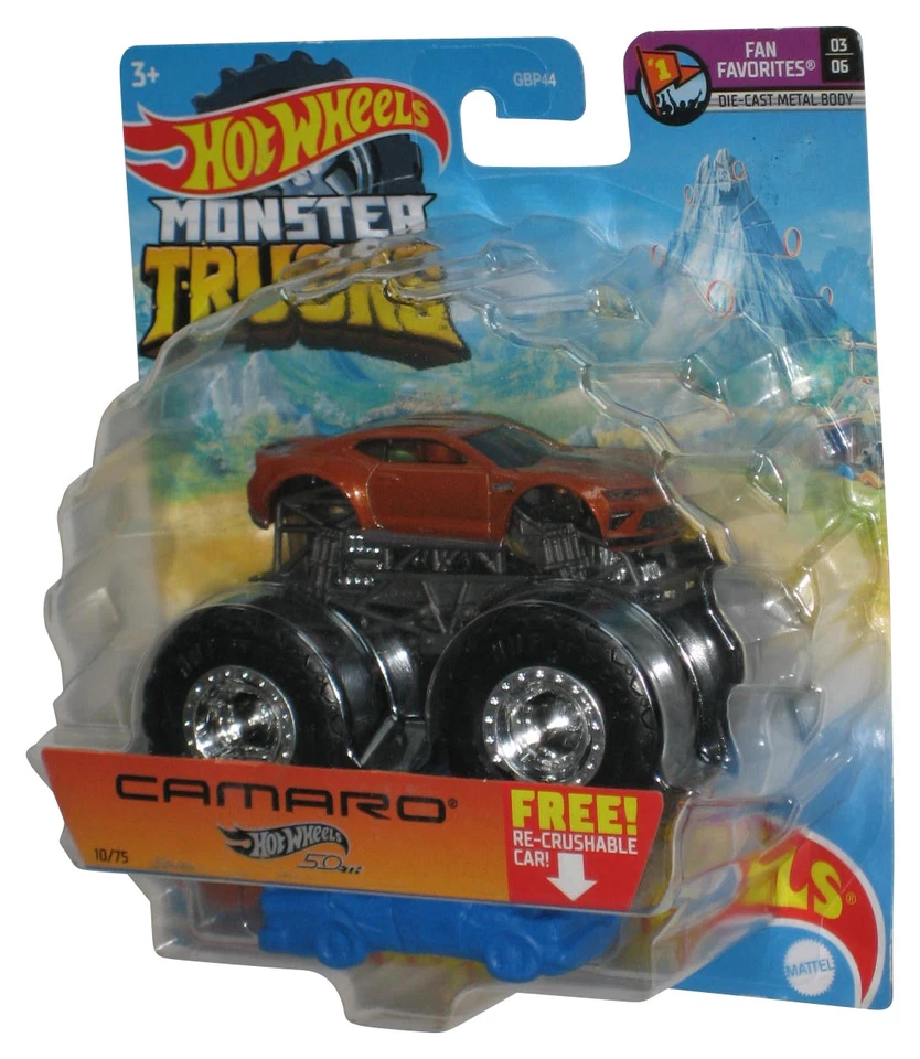 Hot Wheels Monster Camion Ventola Favorites 3/6 (2020) Orange Giocattolo 10/75 - Immagine 1 di 1