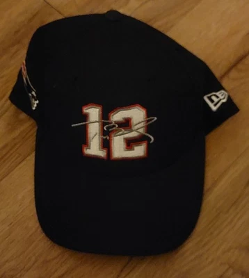New England Patriots Tom Brady New Era 9FORTY TB-12 Signature Strapback Hat Nuevo Foto 1 de 4