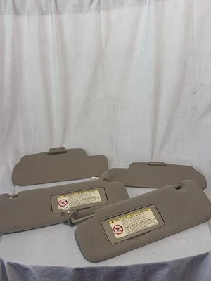 98-07 Toyota Land Cruiser Lexus LX470 parasol conjunto completo conductor pasajero bronceado OEM Foto 1 de 4