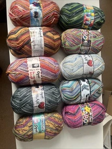 10x100g Opalsockenwolle als Set 3- Neu und unverstrickt - Bild 1 von 4