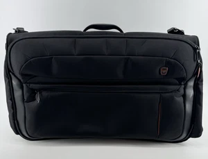 Tumi T-Tech Black Tri-Fold Nylon Travel Garment Bag Luggage - Picture 1 of 21