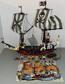 Lego 6290 Pirates I Pirate Battle Ship {Red Beard Runner Reissue} Vintage