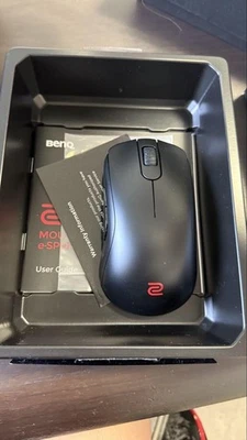 BenQ ZOWIE S2 Red Gaming Mouse Black Used/Tested - Image 1 of 4
