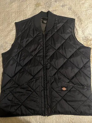 Dickies Diamond Quilted Vest Navy blue Size Large - Image 1 of 4