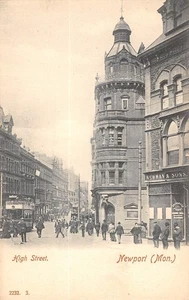 CPA ROYAUME UNI / HIGH STREET / NEWPORT (MON) - Picture 1 of 1