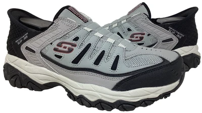Skechers Men's Slip-ins After Burn Fit Ridgeburn Sneakers Gr Ex Wide Sz:9.5 129T - Image 1 of 4