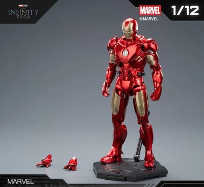 FondJoy Marvel Infinity Saga Series IRON MAN MARK4 Model Kit Assembly Figure - Image 1 of 2
