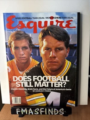 Q2 1997 Peyton Manning Brett Favre Sept ESQUIRE Revista Quiosco EARLY PEYTON Foto 1 de 2