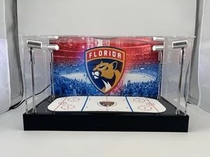 Florida Panthers Custom 2-3 Card PSA Display Case W/ LED Lights - Picture 1 of 7