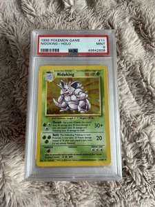 PSA 9 Nidoking Holo #11 Base Set 1999 - Picture 1 of 1
