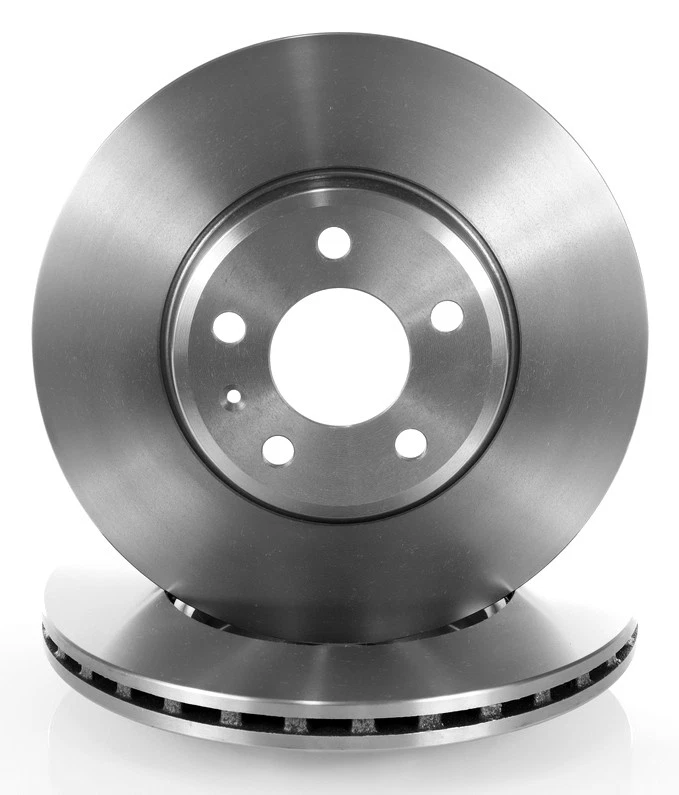 2x Disque de frein ventilé Avant Droite + Gauche pour Audi A4 2008-,A5 2008- - Photo 1/4