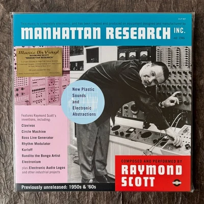 RAYMOND SCOTT: MANHATTAN RESEARCH INC. Limited Edition 3LP Copy 839 NEW & SEALED - Image 1 of 4