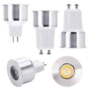 GU10 MR16 LED Mini Spotlight Bulbs W35mm 3W Lamp AC110V 220V DC12V Light Epistar - Picture 1 of 15