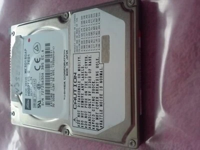 MK3018GAP, A0/M2.01A, HDD2165 F ZE01 T, Toshiba 30GB IDE 2.5 Hard Drive    - Image 1 of 2