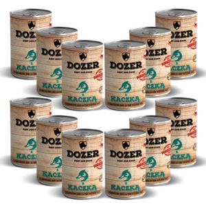 12 x 800g Hundefutter Dozer Ente Premium Nassfutter getreidefrei Dose TOP - Bild 1 von 8