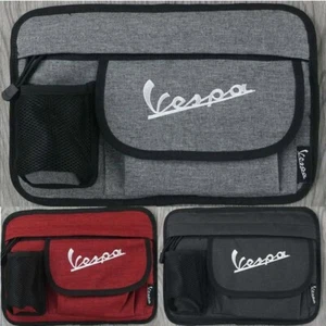BORSA NERA PORTAOGGETTI PER BAULETTO ANTERIORE VESPA PX GTS LX 125 150 200 300 - Foto 1 di 10