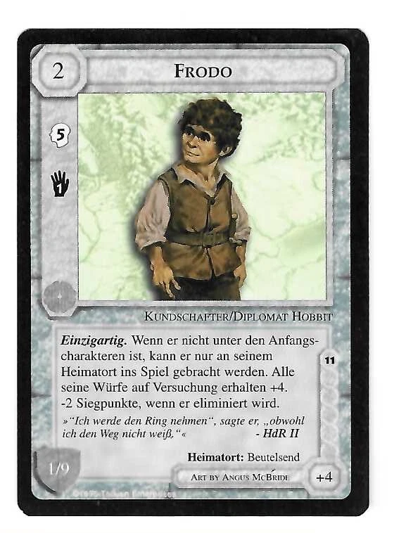 CCG 330 Mittelerde/Middle Earth ICE Frodo - Bild 1 von 1