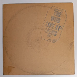 The Who - Live At Leeds (Vinyl LP, 1970) Decca Records with 9/12 Inserts - Picture 1 of 6
