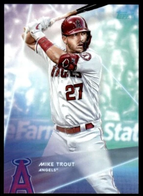 2020 TOPPS X STEVE AOKI Mike Trout R44 - Image 1 of 2