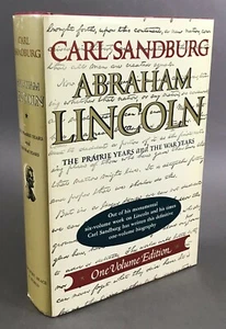 One-Volume Edition   Sandburg   Abraham Lincoln   Harcourt, Brace & World  1984  - Picture 1 of 12