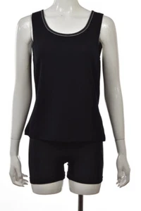 Escada Womens Sweater Size 40 Dark Navy Sleeveless Crewneck Top Shirt Casual - Picture 1 of 5