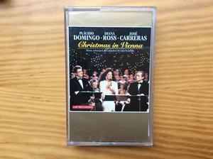 MC Christmas in Vienna Wien WeihnachtenPlacido domingo Ross Carreras Cassette LP - Picture 1 of 5