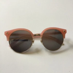 MCM 116SK 661 ROUND SUNGLASSES ROSE BOUQUET PINK and GOLD 53-20-140 - Picture 1 of 15