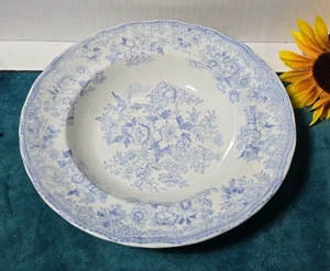 RARE Antique Asiatic Pheasants David Methven & Sons Ruffled Bowl Transferware - Picture 1 of 6