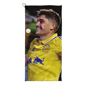 Leeds - Lee Buccilli - Dan James - Toalla De Golf Amarilla - Imagen 1 de 6