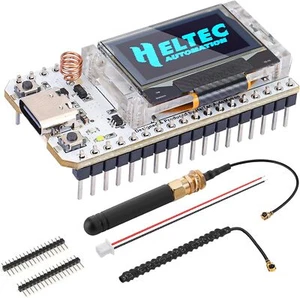 Scheda OLED Type-C SX1262 915 MHz LoRa 32 V3 ESP32 con set antenna per Meshtastic - Foto 1 di 6