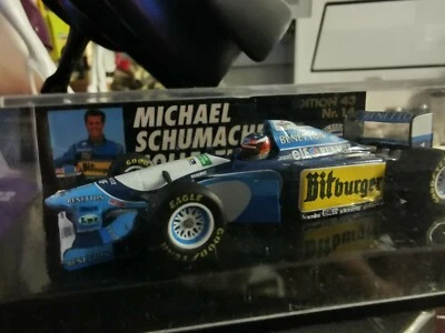 4X Model Benetton Ford 2x B194 2x B193 Michael Schumacher 1994 MINICHAMPS 1:43  - Bild 1 von 4