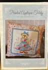 Painted Appliqué Teddy By Libby Richardson Cushion Pattern