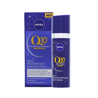 NIVEA Q10 Power Multi Regenerierendes Nachtserum 30 ml Mit Provitamin B - Bild 1 von 3