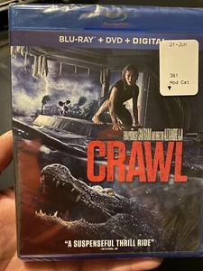Crawl (Blu-ray, 2019) Blu-ray DVD Digital No Slip Cover Sealed - Picture 1 of 5