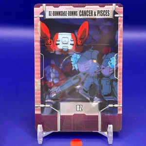 OZ-08MMS & OZ-09MMS Cancer & Pisces Gundam Wafers TCG Card Game MORINAGA BANDAI - Picture 1 of 6