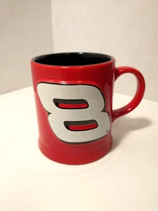 NASCAR #8 Dale Earnhardt Jr. Red Coffee Mug W/3D Signature - Picture 1 of 3
