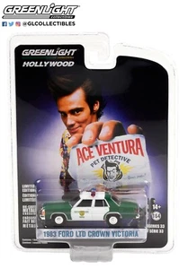 Greenlight 44930-B - 1:64 Ace Ventura detective de mascotas 1983 Ford LTD Crown Victoria - Imagen 1 de 2