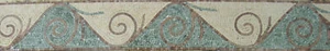 Vine Color Harmony Border Skirting Floor Wall Marble Mosaic - Picture 1 of 1