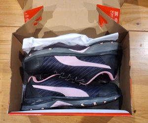 Puma Spectra nero/rosa punta bassa donna acciaio taglia 10 ASTM - usata pochissimo - Foto 1 di 9