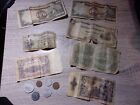 2 Rare Wwii Japanese Government 100 Peso Dollar Bills-Plus 5 Other Bills,6 Coins