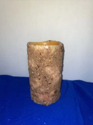 Wabi Sabi Style Decor Brutal Industrial Home Decor Textured Rustic Brown 6”Tall - Image 1 of 4