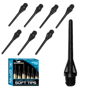 Narwhal Soft Tip Dart Ersatzspitzen 50 Stück Brandneu - Bild 1 von 3