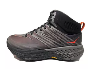 Hoka One Speedgoat Mid 2 GTX GORETEX Men Hiking Shoes Boots Anthracite Dark Grey - Picture 1 of 8